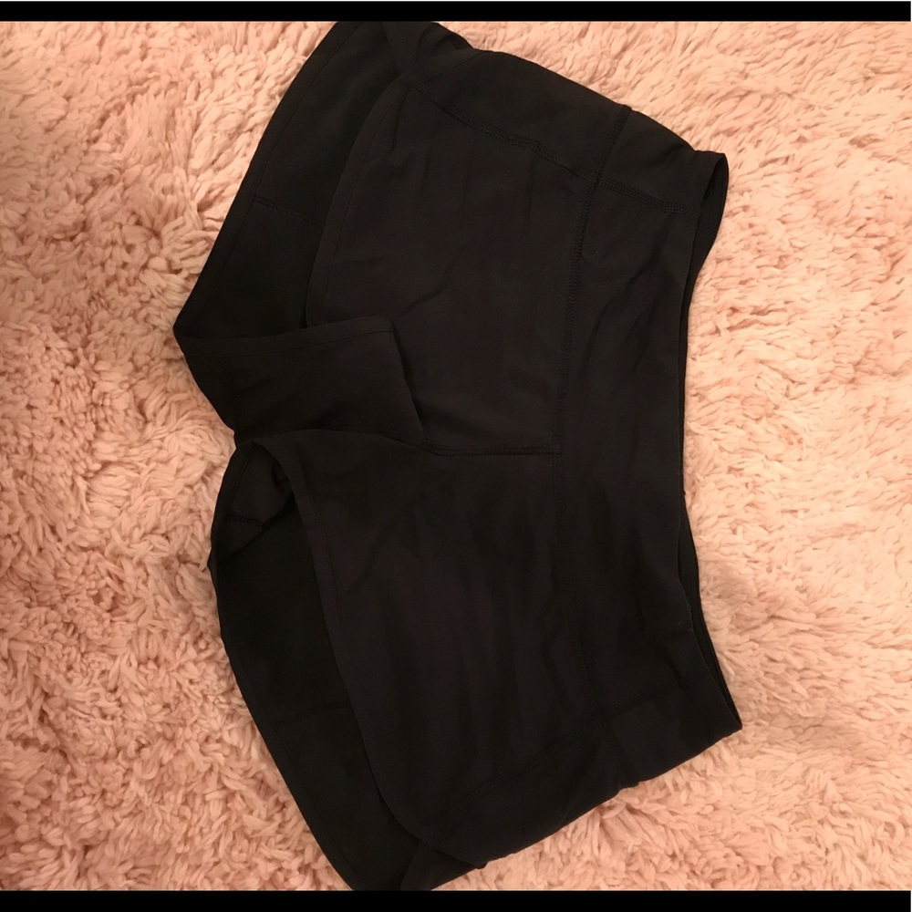 Lululemon black speedshorts